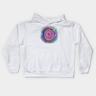 Flower Agate Splash Kids Hoodie